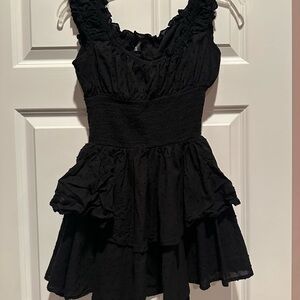 White Fox Boutique Black Mini Dress
